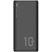 Silicon Power Qp15 Powerbank External battery 10000 mAh 2X Usb Qc 3.0 1X Usb-C Pd Sp10Kmapbkqp150K Black  4713436140252
