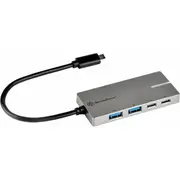 Silverstone Sst-Ep09C Usb 3.1-C ports Silver  Zuus-353 4710007224588