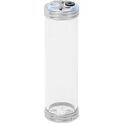 Singularity Computers Protium 2.0 Reservoir 200Mm - Acryl, silber  Waau-667 9351182002766 Sc-P2-200R-Acsl
