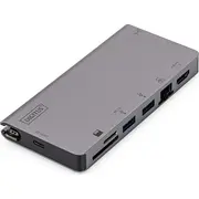 Usb-C dokstacija/replikators Digitus Da-70877  4016032456674