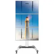 Mobilais statīvs 3X Tv 32-55 līdz 150Kg pie sienas video  Tly366815 8059018366815