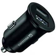 Swissten Metal Premium Auto Lādētājs 2 x Usb / 4.8A  20115000 8595217474130