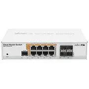 Switch Mikrotik Crs112-8P-4S-In  4752224002105 Swtmkrzar0033