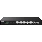 Switch niezarządzalny Tenda Teg1128P-24-410W 26X1Gbe 2Xsfp Poe  6932849436495