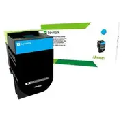Toner Lexmark 70C2Xce Cyan Oriģināls  0734646471008