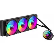 Ūdens dzesētājs Gamemax Cpu šķidruma  Iceburg 360 Infinity Bk Black Intel, Amd 6931858791489