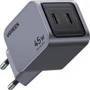 Ugreen Nexode Pro 45W, 2X Usb-C grey  35008 6941876230082 20866007226