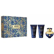 Versace komplekts Pour Femme Dylan Blue smaržas ūdens 50Ml  dušas želeja ķermeņa losjons 8011003893348