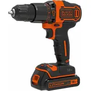 Urbjmašīna-Skrūvgriezis BlackDecker Bdchd18 18 V 1 x akumulators 1.5 Ah  Bdchd18-Qw 5035048641125