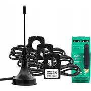 Zamel elektrības patēriņa monitors Spl10000031 Wi-Fi 3FN ar ārējo antenu 100A mew-01/ant Green  5903669460916