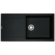 Zlewozmywak Franke wpuszczany Maris Mrg 611-97/49 Fragranit onyx , odpływ zatyczkowy  17114.0675.976 7612986209310