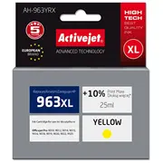 Activejet Ah-963Yrx Tintes kasetne Rezerves Hp 963Xl 3Ja29Ae Premium 1760 lapas 25 ml, yellow  5901443119708 Expacjahp0342