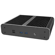 Akasa Euler Ctx Pc Gehäuse, Fanless Mini-Case, Thin-Mini-Itx - Black  Geak-171 4710679553429 A-Itx60-S1B