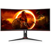 Aoc Cu34G2Xp 34 Zoll Uwqhd Curved Va Led 219 180 Hz Gaming Monitor  Cu34G2Xp/Bk 4038986111331