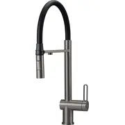 Virtuves jaucējkrāns ar ūdens filtra pieslēgumu un elastīgu izlietnes snīpi  Brm D75M 5907650864196
