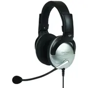 Bezvadu austiņas Koss  Headphones Sb45 Wired, On-Ear, Microphone, 3.5 mm, Noise canceling, Silver/Black 195679 021299148655