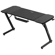 Biurko Huzaro Hero 3.3 Black Czarne 140 cmx60 cm  Hz-Hero 5903796016253 Gamhuzsto0044