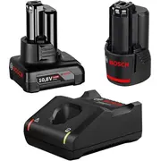 Bosch komplekts lādētājs  2 x akumulators 1600A01Nc9 3165140990219