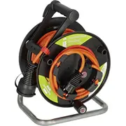 Brennenstuhl Garant G Bretec Ip44 Gartenkabeltrommel, 1 Anschluss Black/Orange, 23  2 Meter 1148500 4007123687084