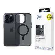 Cits mobilo telefonu aksesuārs 3Mk  Smoke Magcase with Magsafe for iPhone 15 Pro - Semi-Transparent 156060-0 5903108563628