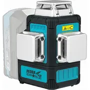 Dedra Multilaser 3D 18V, Green, koferis Sas  Ded6910 5902628691002