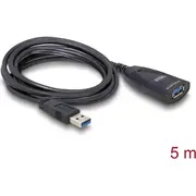 Delock Usb3.0 Verl. A - St/Bu 5.00M aktiv  83089 4043619830893 85444290