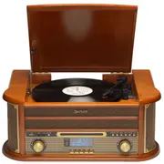 Gramofons Denver Mrd-51 Retro brown  111201210000 5706751041839
