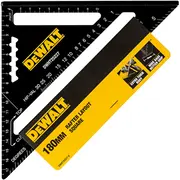 Dewalt ātruma kvadrāts-leņķa mērītājs, 18Cm Black  Dwht25227-0 3253560252274