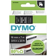 Dymo D1 Original Schriftband, weiß auf Black, 19Mm x 7M S0720910  5411313452212