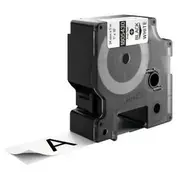 Dymo Rhino Ind Original Schriftband Vinyl 24Mm x 5,5M, Black auf weiß Permanent klebend, 1805430  0071701059864