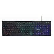 Gembird Kb-Uml-02 Rainbow Backlight Klaviatūra  8716309117661