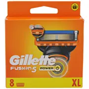 Gilette Fusion Power Blades , 8 Stück  8Ct-Rf-Xl 8001090420473