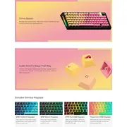 Glorious Gpbt Gradient taustiņu vāciņi Glo-Kb-Acc-Kc-Gpbt-Gr-Gpf-Us  840408302821