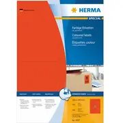 Herma Etiketten A4 rot  105X148 mm Papier matt 400 St. 4397 4008705043977 48219010
