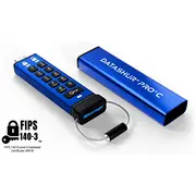 iStorage datAshur ProC Usb zibatmiņa 256 Gb Type-C 3.2 Gen 1 3.1  Is-Fl-Da3C-256-256 5060220254077