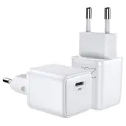 Joyroom Ceļojumu lādētājs Fast Type-C, Pd 25W bez kabeļa, White L-P251  L-P251-Wht 6941237167446