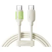 Joyroom Type-C - fluorescējošās sērijas kabelis A53, 60W, 2M, Beige S-A53  S-A53Cc60W2M-Beg 6956116730710