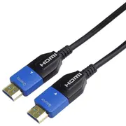 Premiumcord Ultra High Speed Hdmi 2.1 kabelis optiskais 8K60Hz 4K120Hz 20M zeltīts  Kphdm21M20 8592220023898