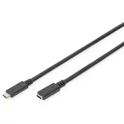 Kabelis Digitus  Usb Type-C Gen2 extension cable, to C Ak-300210-007-S 4016032451129