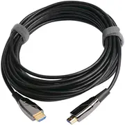 Kabelis Eaton Tripp Lite Series 4K Hdmi Fiber aktīvais optiskais kabelis Aoc - 60 Hz, Hdr, 444 M/M, 20 m 65 ft. vīrietis uz optiskā šķiedra Black aktīvs  P568-20M-Fbr 037332236838