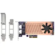 Qnap Qm2-2P2G2T Qm2-Card M.2 Ssd x2  2.5Gbe 4713213519073 84733080