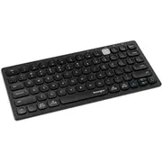 Kensington kompakta bezvadu divu ierīču tastatūra Black, vācu izkārtojums  K75502De 5028252619561