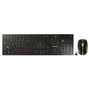 Klawiatura  mysz Cherry Dw 9100 Slim klawiatura Rf Wireless Bluetooth Qwertz Swiss Black Jd-9100Ch-2 4025112095290