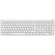 Logitech Signature Slim K950 - Tastatur 100 full size kabellos Bluetooth 5,1 Le Qwerty Us International Off-White 920-012466  5099206118805