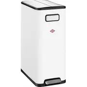 Atkritumu tvertne Wesco balta matēta Big Double Master -  381511-74 4004519121603