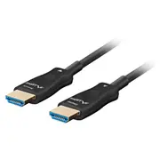 Lanberg Hdmi M/M V2.1 Kabel 10M 8K optisch Aoc Black  Ca-Hdmi-30Fb-0100-Bk 5901969440898 Kbalaehdm0062