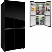 Ledusskapis Concept Multidoor Quattro Black La8383Bc  la8383bc 8595631012352