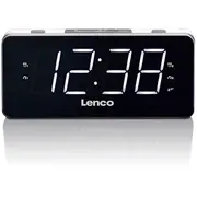 Lenco Cr-18 Radio pulkstenis  Cr-18Wh 8711902035060