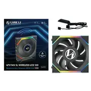 Lian Li Uni Fan Sl bezvadu Lcd ventilators, Argb, Pwm - 120 mm, Black  Luli-095 4718466016775 12Sllcd1W1B