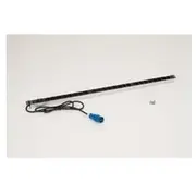 Barošanas sloksne Triton 19 sadales panelis 24X230V kontaktligzda, 2M kabelis, 16A Iec60309, Black  Rab-Pd-X51-X1 8595105051207
